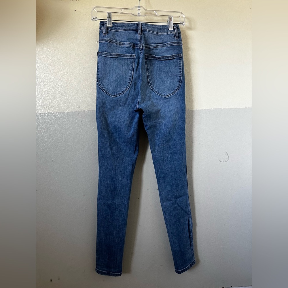 Garage Ultra High Rise Skinny Jean Blue